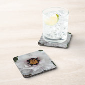 White Tree Peony Floral Bier Onderzetter (Rechterzijde)