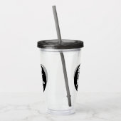 White Trex de baas Dino Acryl Drinkbeker (Links)