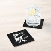 White Trex de baas Dino Kartonnen Onderzetters (Insitu)