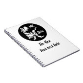 White Trex de baas Dino Notitieboek (Rechterzijde)
