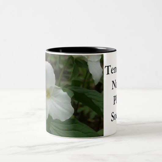 White Trillium Coffee Mok (Center)