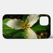 White Trillium Flower Spring Wilde Case-Mate iPhone Case (Achterkant (horizontaal))