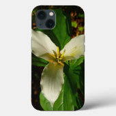 White Trillium Flower Spring Wilde Case-Mate iPhone Case (Achterkant)