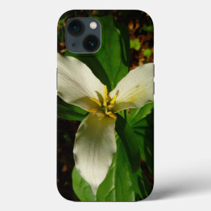 White Trillium Flower Spring Wilde Case-Mate iPhone Case