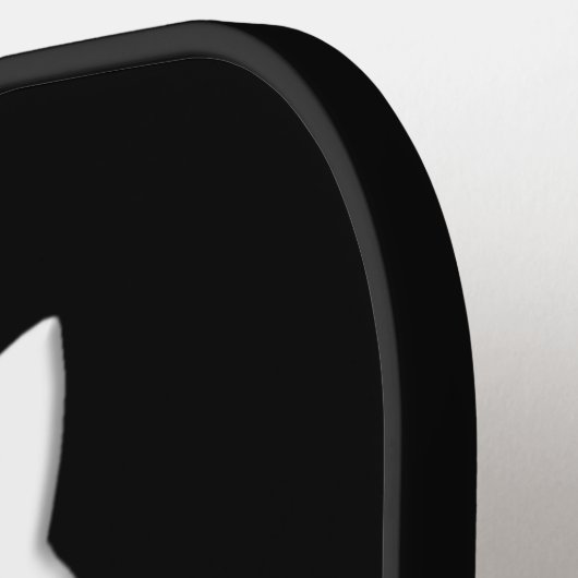 White Trinity Knot Celtic Cat Pickleball Paddle (Links Detail)