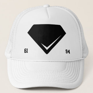 WHITE TRUCKER HAT PET