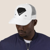 WHITE TRUCKER HAT TRUCKER PET (In situ)