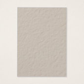 White Tulip and Pearls Wedding Charity Favor Kaart (Achterkant)