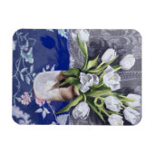 White Tulips 1994 Magneet (Horizontaal)