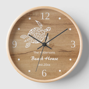 White Turtle Faux Wood Background Rustige naam
