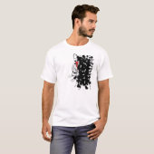 White UDB Splatter T-Shirt (Voorkant volledig)
