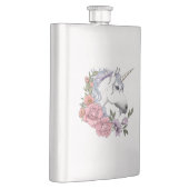 White Unicorn and Flowers Flacon (Rechts)