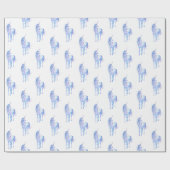 White Unicorn Cadeaupapier (Vlak)