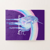 White Unicorn Legpuzzel (Horizontaal)