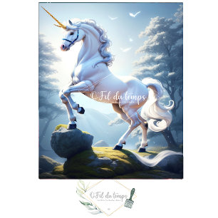 White unicorn magical v13 Tissue paper Tissuepapier