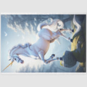 White unicorn magical v13 Tissue paper Tissuepapier (Voorkant)