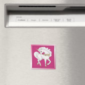 White Unicorn Magneet (Insitu (Vaatwasser))