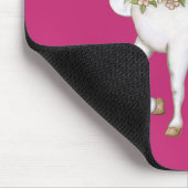 White Unicorn Muismat (Hoek)