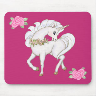 White Unicorn Muismat