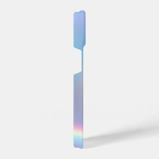 White Unicorn Rainbow Sky iPhone Hoesje (Rechterkant)