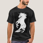 White Unicorn T-shirt (Voorkant)