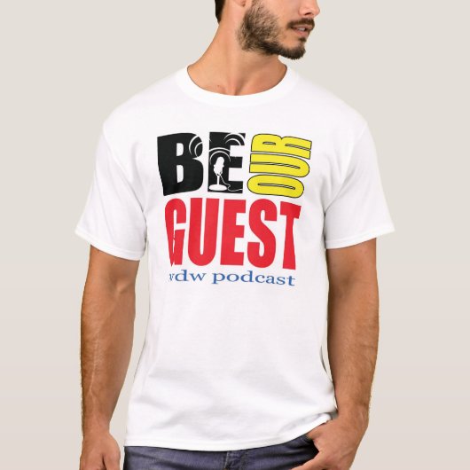 White Unisex BOGP Color-Logo T-Shirt (Voorkant)