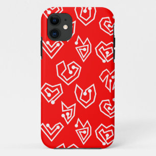 White Valentijnse' Mazes Case-Mate iPhone Case