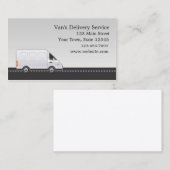 White Van, Delivery Service Visitekaartje (Voorkant / Achterkant)