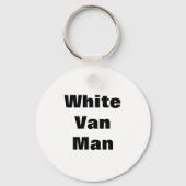 White Van Man Mok Sleutelhanger (Voorkant)