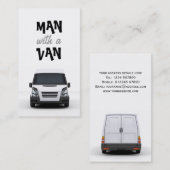 White Van Visitekaartje (Voorkant / Achterkant)