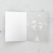 White Vase of Chrysanthemums, Henri Fantin Latour Kaart (Binnen)