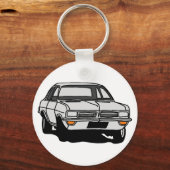 White Vauxhall Viva HC Sleutelhanger (Voorkant)