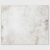 White Venetian Plaster Cadeaupapier (Vlak)