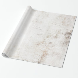 White Venetian Plaster Cadeaupapier