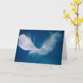 White vether art symbool van inspiratie kaart (Gele Bloem)