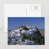 White Village Casares, Andalusië, Spanje Briefkaart (Voorkant / Achterkant)