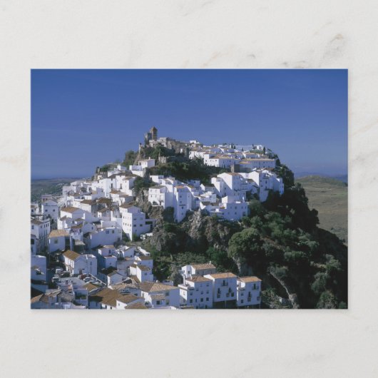White Village Casares, Andalusië, Spanje Briefkaart (Voorkant)