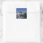 White Village Casares, Andalusië, Spanje Vierkante Sticker (Tas)