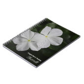 White Vincas Photography Personalized Notitieboek (Linkerzijde)