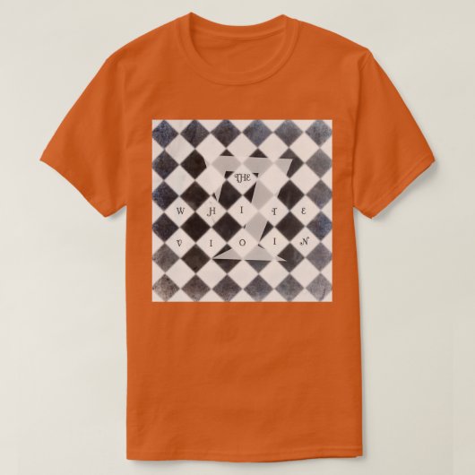 White Violin 2 T-shirt (Design voorkant)