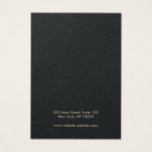 White Voeg je Logo met zwarte kaart toe (Achterkant)