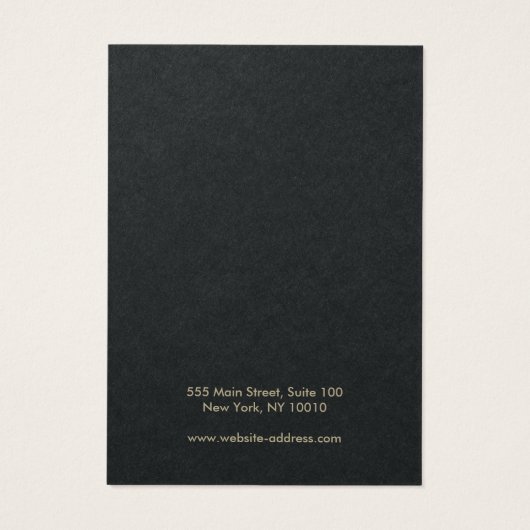 White Voeg je Logo met zwarte kaart toe (Achterkant)