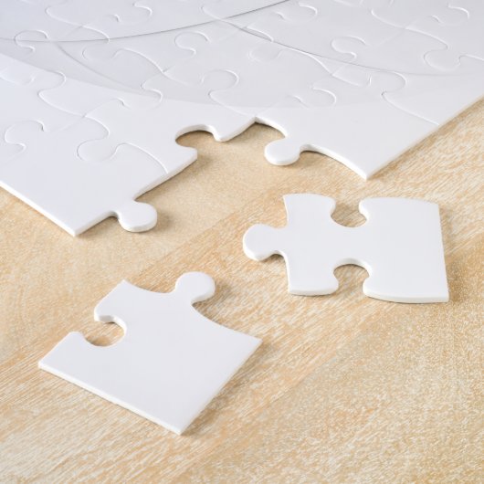 White volleyball legpuzzel (Zijkant)