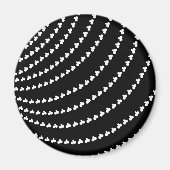 White Vortex Magneet (Voorkant)