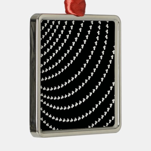 White Vortex Metalen Ornament (Rechts)