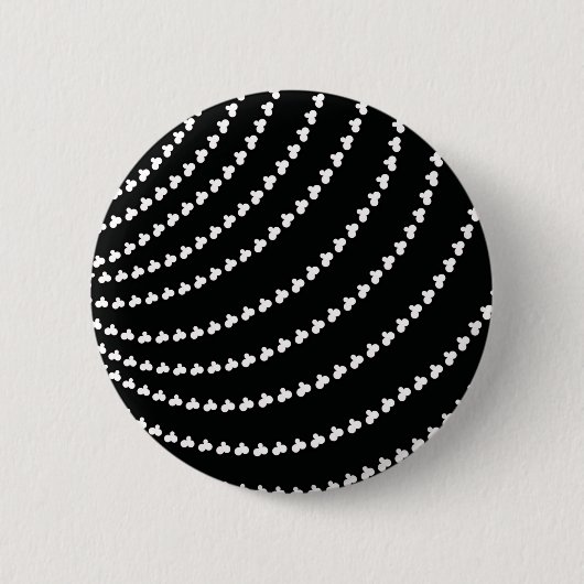 White Vortex Ronde Button 5,7 Cm (Voorkant)