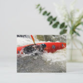 White Water Kayak Adventure Briefkaart (Staand voorkant)