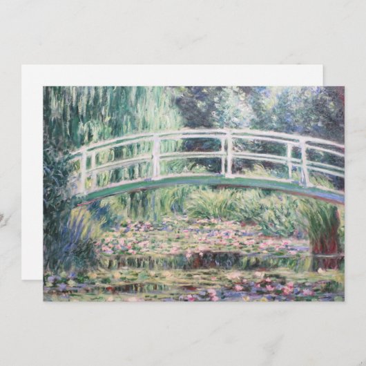 White Water Lilies | Claude Monet (Voorkant / Achterkant)