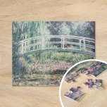 White Water Lilies | Claude Monet Legpuzzel<br><div class="desc">White Water Lilies (1899),  gemaakt door de Franse impressionist Claude Monet. Origineel kunstschilderij is een olie op het canvas van een tuin met waterlelies onder de Japanse voetbrug. Gebruik de ontwerphulpmiddelen om douanetekst toe te voegen of het afbeelding te personaliseren.</div>