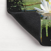 White Water Lily Abstract Muismat (Hoek)